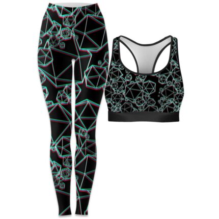 Bra &crop tops with legging 6