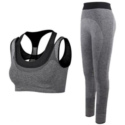 Bra &crop tops with legging 8