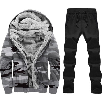 Men fleece suit 7